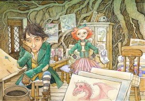 Little O’Little the Dragon Painter