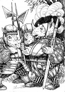 Rhino Soldiers
