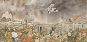 Captain Harry Butler Flies in WW1